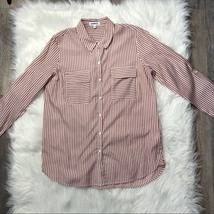 Express red and white Soft Striped City shirt